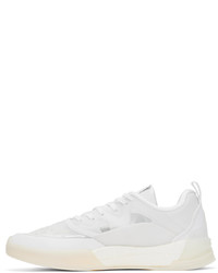 Baskets basses en cuir blanches Li-Ning