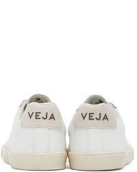 Baskets basses en cuir blanches Veja