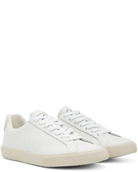 Baskets basses en cuir blanches Veja