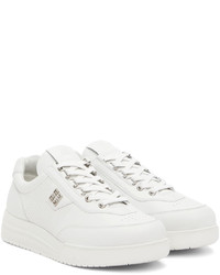 Baskets basses en cuir blanches Givenchy