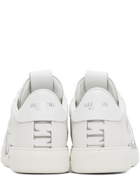 Baskets basses en cuir blanches Valentino Garavani