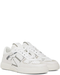 Baskets basses en cuir blanches Valentino Garavani