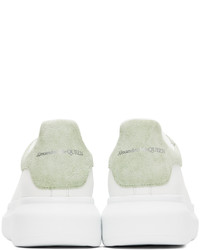 Baskets basses en cuir blanches Alexander McQueen