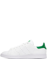 Baskets basses en cuir blanches adidas Originals