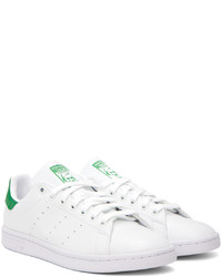 Baskets basses en cuir blanches adidas Originals