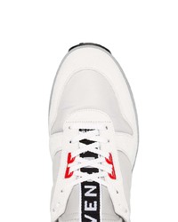 Baskets basses en cuir blanches Givenchy