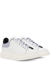 Baskets basses en cuir blanches Alexander McQueen