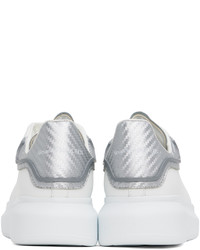 Baskets basses en cuir blanches Alexander McQueen