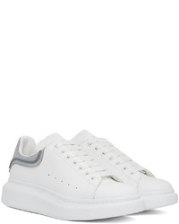 Baskets basses en cuir blanches Alexander McQueen