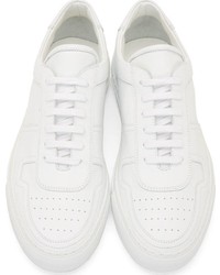 Baskets basses en cuir blanches Common Projects