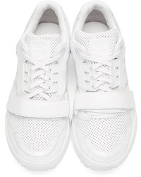 Baskets basses en cuir blanches Juun.J