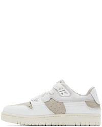 Baskets basses en cuir blanches Acne Studios