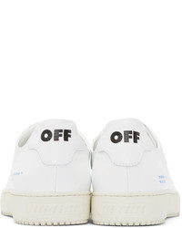 Baskets basses en cuir blanches Off-White