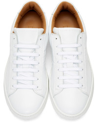 Baskets basses en cuir blanches Marc Jacobs