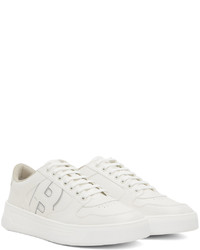 Baskets basses en cuir blanches BOSS