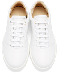 Baskets basses en cuir blanches WANT Les Essentiels