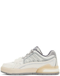 Baskets basses en cuir blanches Li-Ning