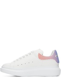 Baskets basses en cuir blanches Alexander McQueen