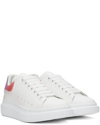 Baskets basses en cuir blanches Alexander McQueen