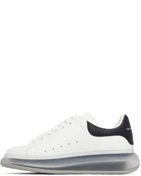 Baskets basses en cuir blanches Alexander McQueen