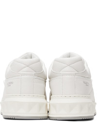 Baskets basses en cuir blanches Valentino Garavani