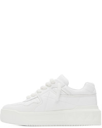 Baskets basses en cuir blanches Valentino Garavani