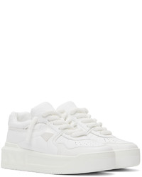 Baskets basses en cuir blanches Valentino Garavani