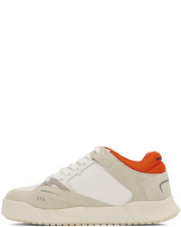 Baskets basses en cuir blanches Heron Preston