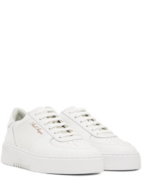 Baskets basses en cuir blanches Axel Arigato