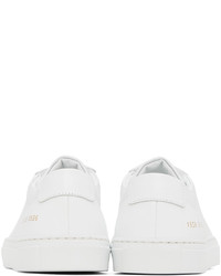 Baskets basses en cuir blanches Common Projects