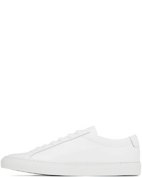 Baskets basses en cuir blanches Common Projects