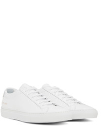 Baskets basses en cuir blanches Common Projects