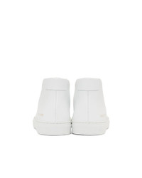 Baskets basses en cuir blanches Common Projects