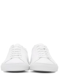 Baskets basses en cuir blanches Common Projects