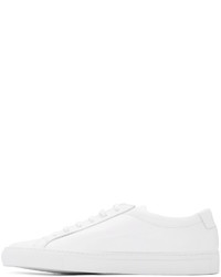 Baskets basses en cuir blanches Common Projects