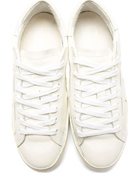 Baskets basses en cuir blanches Golden Goose