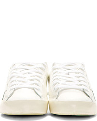 Baskets basses en cuir blanches Golden Goose