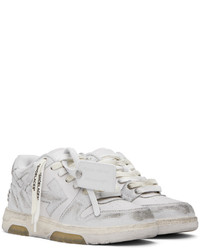 Baskets basses en cuir blanches Off-White