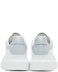 Baskets basses en cuir blanches Alexander McQueen