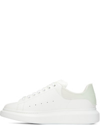 Baskets basses en cuir blanches Alexander McQueen