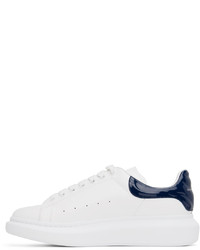 Baskets basses en cuir blanches Alexander McQueen