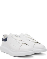 Baskets basses en cuir blanches Alexander McQueen