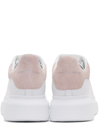 Baskets basses en cuir blanches Alexander McQueen