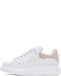 Baskets basses en cuir blanches Alexander McQueen