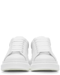 Baskets basses en cuir blanches Alexander McQueen