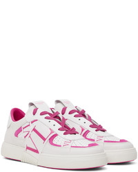 Baskets basses en cuir blanches Valentino Garavani