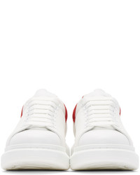 Baskets basses en cuir blanches Alexander McQueen