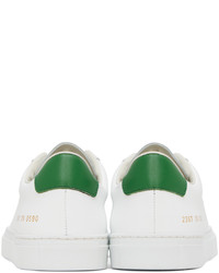 Baskets basses en cuir blanches Common Projects