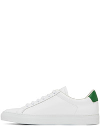 Baskets basses en cuir blanches Common Projects