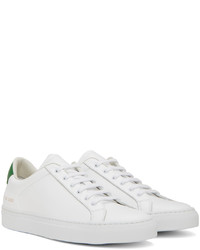 Baskets basses en cuir blanches Common Projects